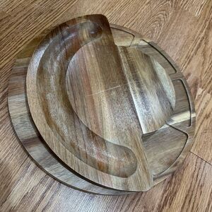 BUNDLE 2 Piece Wooden Cutting Boards / Cheese Board Set